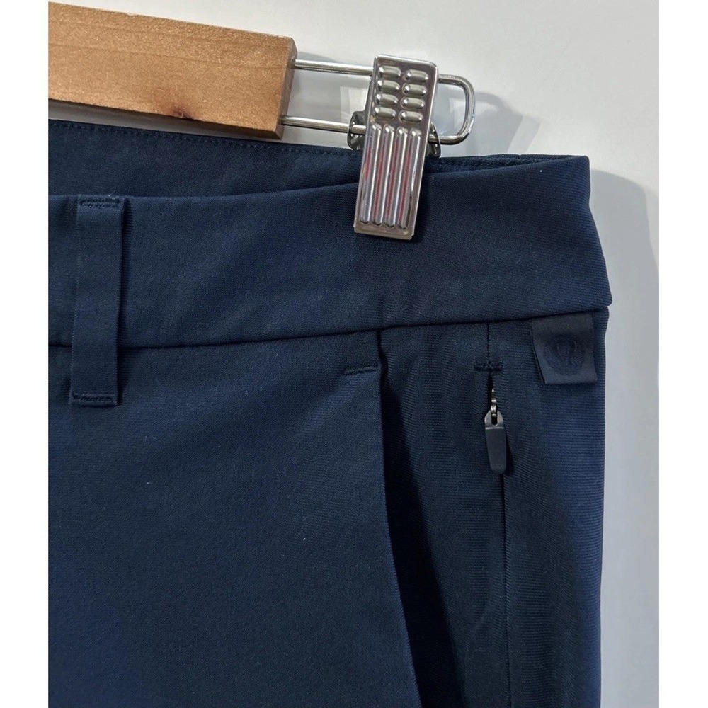Mens Lululemon Commission Pant Slim Fit Chino Performance LM5AF1S Sz 31 Navy - Picture 3 of 8
